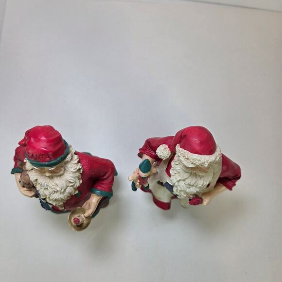Midwest Importers Santa Pair – Christmas Figurines 9" Holiday Decor - Picture 5 of 13